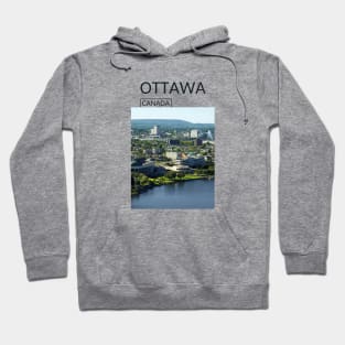 Ottawa Ontario Canada Skyline Urban Cityscape Gift for Canadian Canada Day Present Souvenir T-shirt Hoodie Apparel Mug Notebook Tote Pillow Sticker Magnet Hoodie